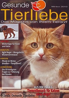 Gesunde Tierliebe, Ausgabe Winter 2010 | Tierarztpraxis-Hanau.de