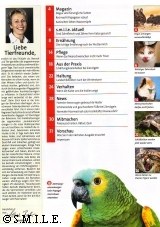 Gesunde Tierliebe, Ausgabe Januar 2011 | Tierarztpraxis-Hanau.de