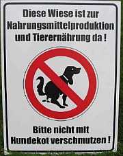 Hundekot Plakat des BBV | Tierarztpraxis-Hanau.de