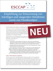 ESCCAP-Flyer: Entwurmung Hündin | Tierarztpraxis-Hanau.de