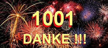 1001 FB-Fans - DANKE ! | Tierarztpraxis-Hanau.de